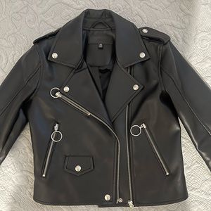 Blanknyc xs faux biker jacket
